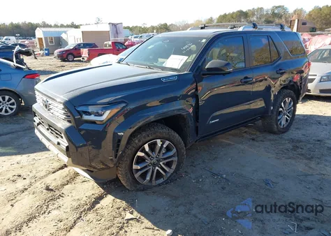 2025 Toyota 4Runner Hybrid Limited из США, поврежденный, VIN JTEVB5BR7S5007442